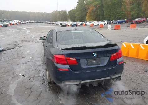 2013 BMW 550I из США, поврежденный, VIN WBAFR9C55DD226820